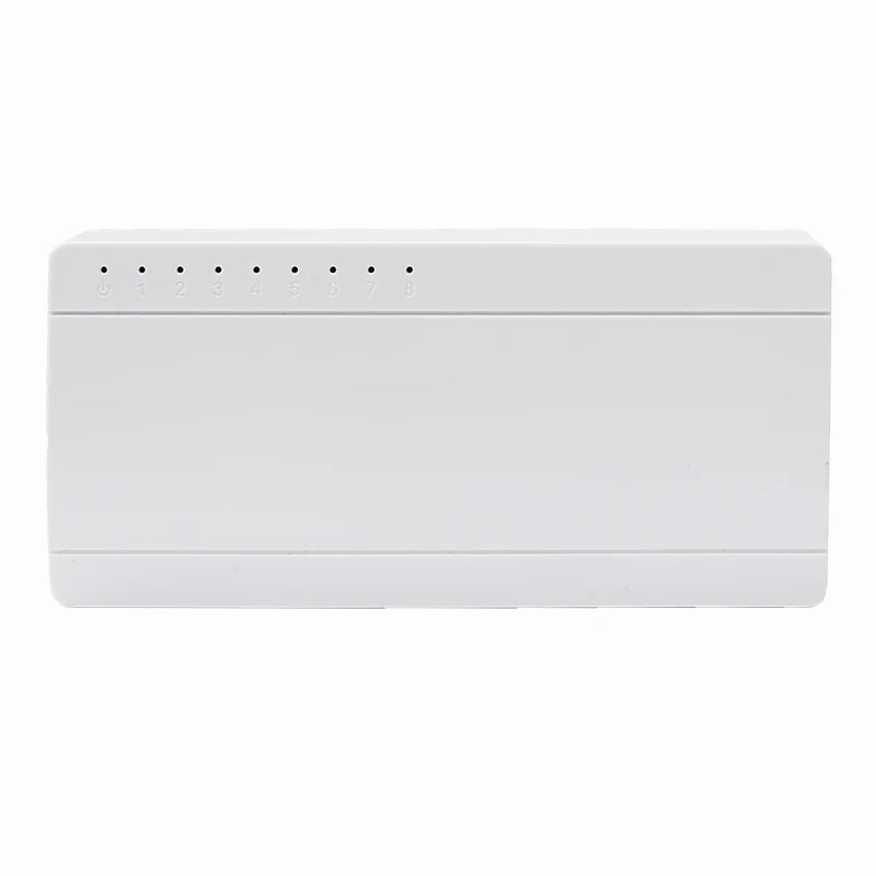 Eight Port Gigabit Desktop Network Hub with Auto MDI MDIX