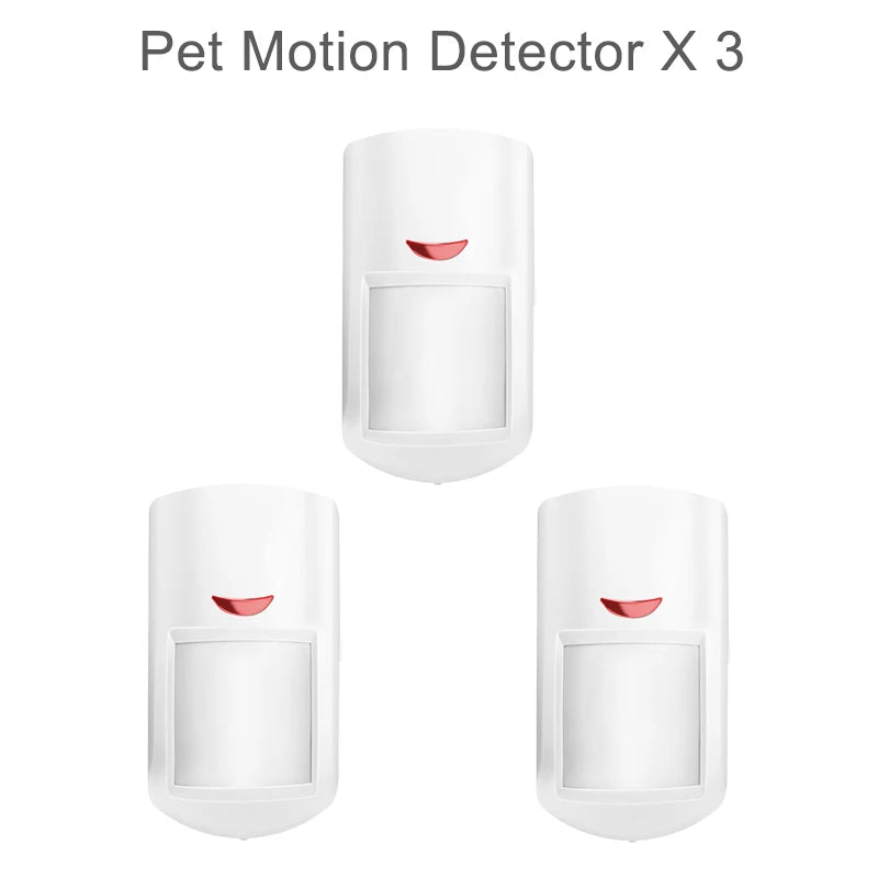 PGST Tuya 433MHz Smart Life Home Security Protection Pet PIR Infrared Motion Sensor Detector For House Alarm Security System - Home Smart Direct