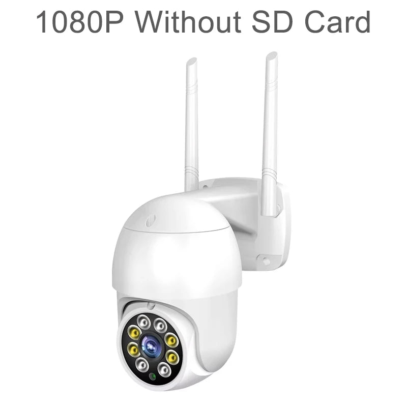 PGST 2MP 1080P IP WiFi PTZ Tuya Security Camera Outdoor Surveillance Camera CCTV Smart Life Waterproof 2-Way Audio Night Vision - Home Smart Direct