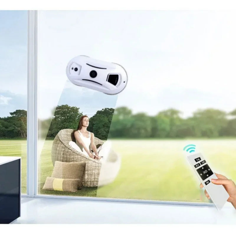 Intelligent Window Cleaning Robot with Remote Control