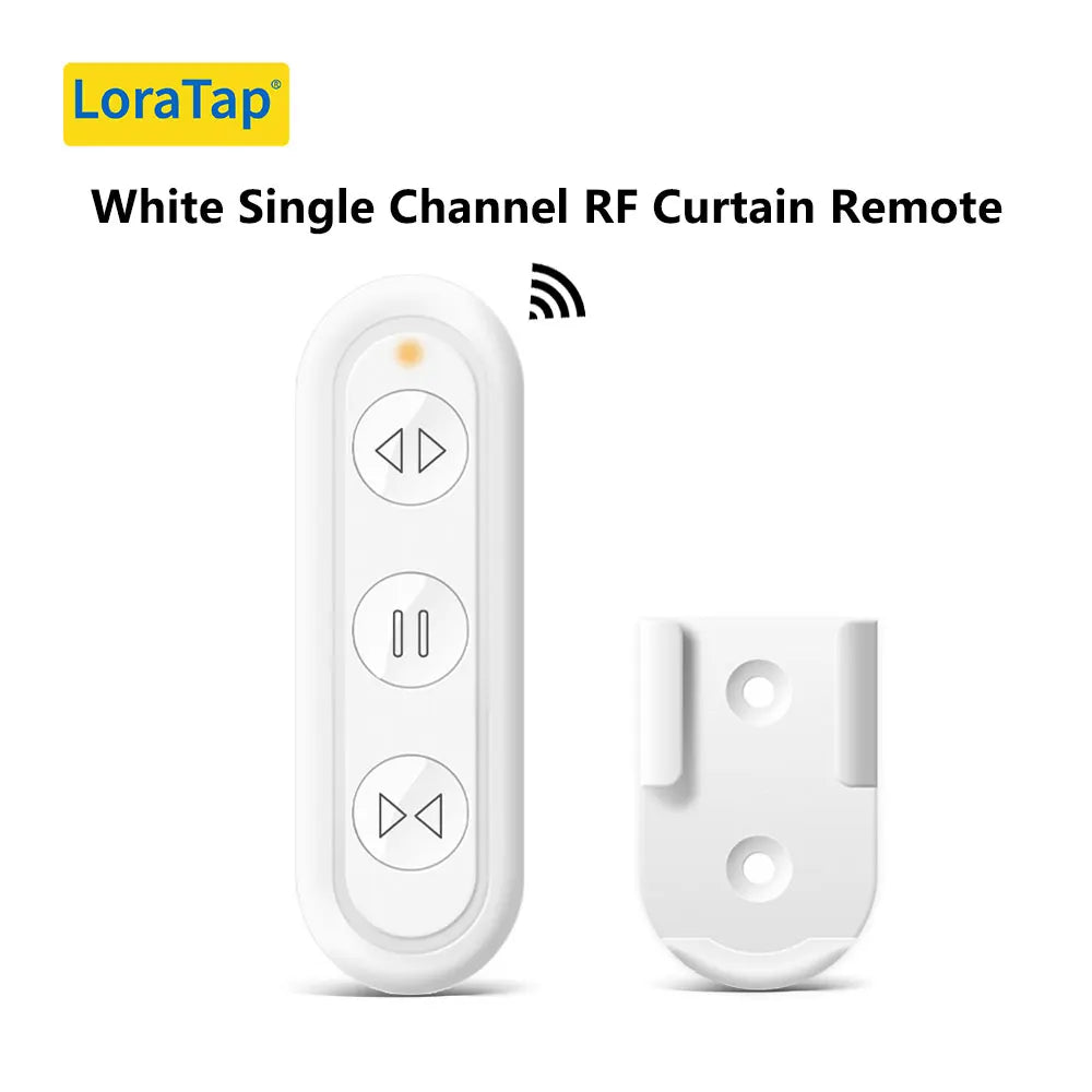 LoraTap RF 868Mhz 1,2,4 Channels Portable and Mountable Remote Control for Curtain Roller Shutter Blinds Switch - Home Smart Direct