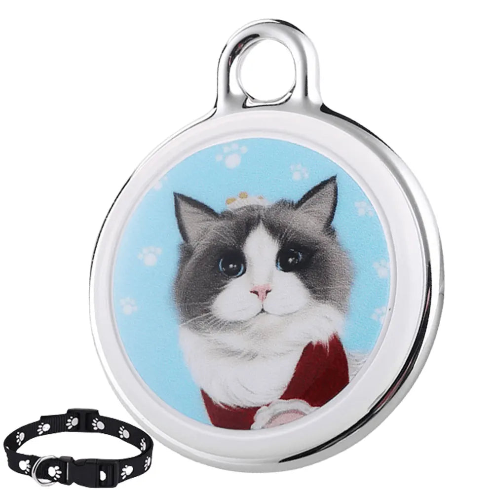 GPS Tracker Collar for Cats and Dogs Waterproof Smart Locator