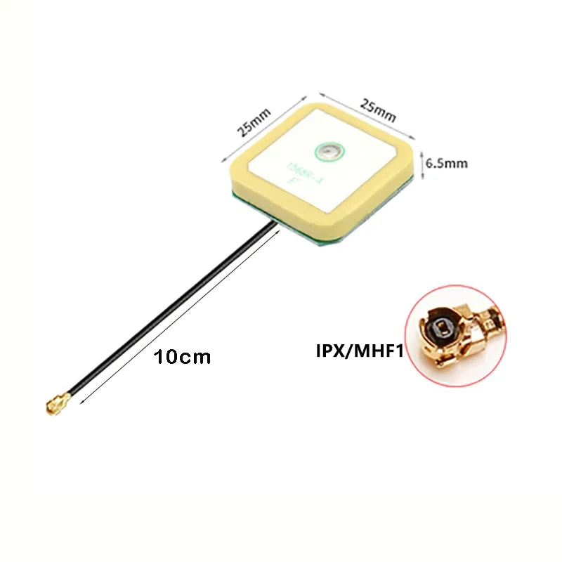 Dual Band Ceramic GPS Patch Antenna for Navigation Modules