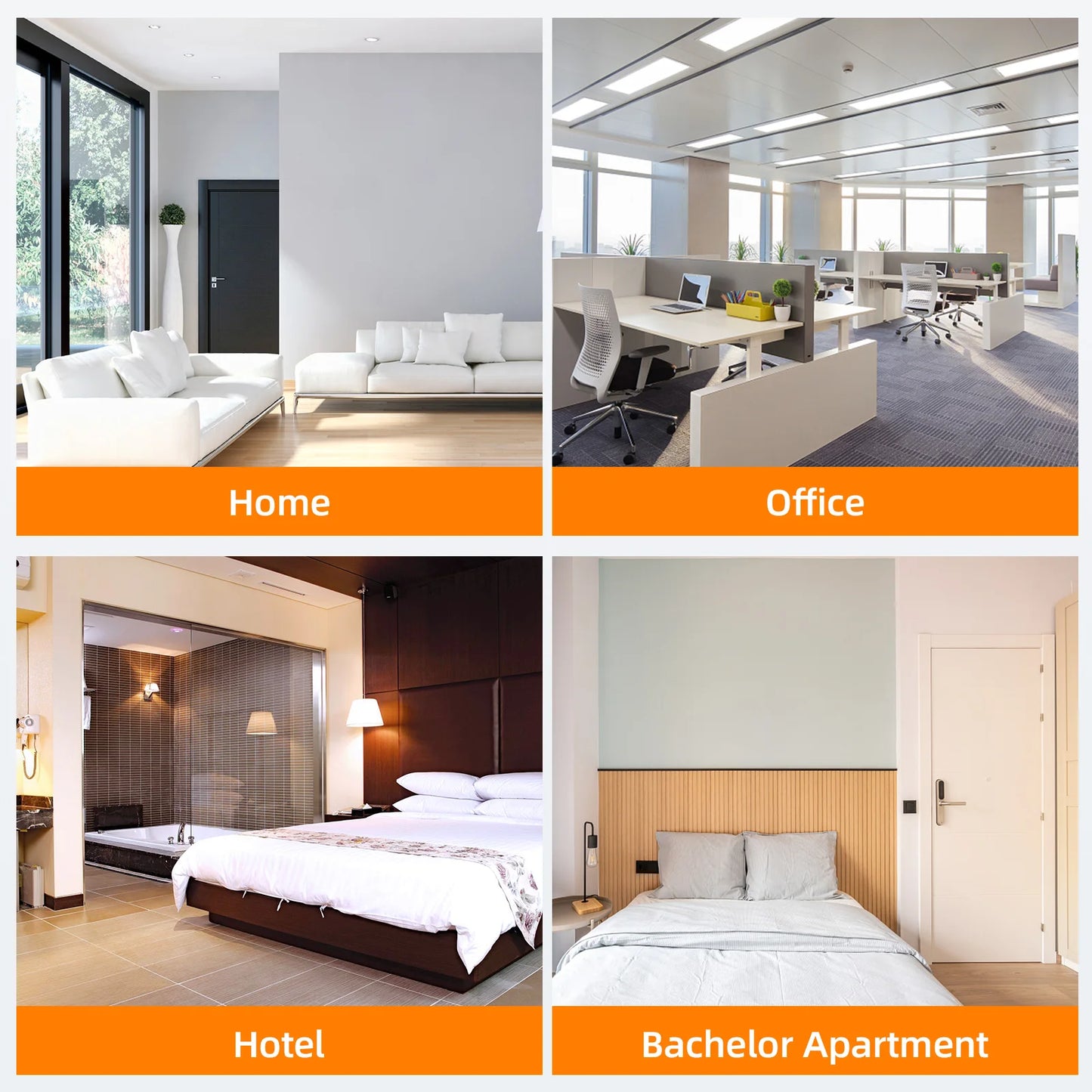 2pcs Door Stop Alarm with 120dB Siren Portable Door Stopper Security Alarm for Home Hotel 3 Levels Sensitivity Door Wedge Alarm - Home Smart Direct