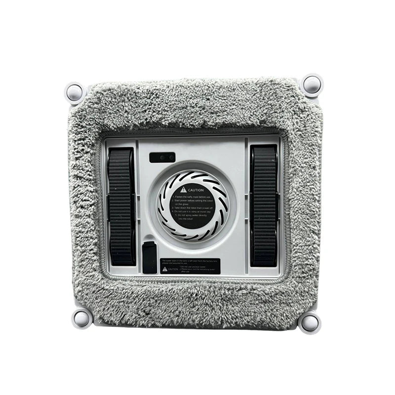 Robotic Window Cleaner with Spray and Voice Control