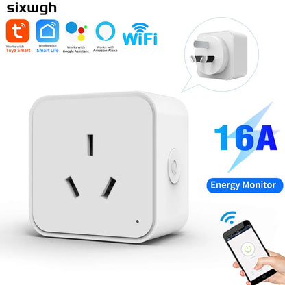 Smart Power Strip WiFi Outlet with Remote and Timer