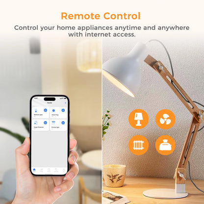 Smart Plug WiFi Socket with Power Monitoring and Voice Control