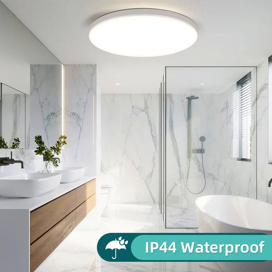 Modern LED Ceiling Light Waterproof Ultra Thin Round Lamp - Home Smart Direct