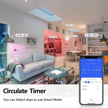 LoraTap Tuya ZigBee 3.0 EU/US Light Switch Remote Control by Smart Life Alexa Google Work with SmartThings ZigBee2MQTT - Home Smart Direct