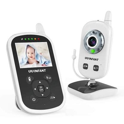 Video Baby Monitor with Camera Audio Night Vision and Temperature Sensor