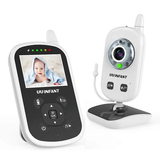 Video Baby Monitor with Camera Audio Night Vision and Temperature Sensor