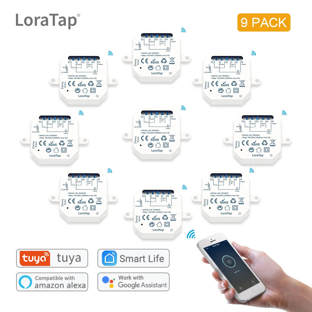 Smart Relay Module for DIY Lighting Automation