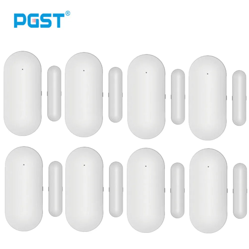 PGST Window Door Sensor for All 433mhz Wireless Home Alarm Security Smart Gap Sensor to Detect Open Door - Home Smart Direct