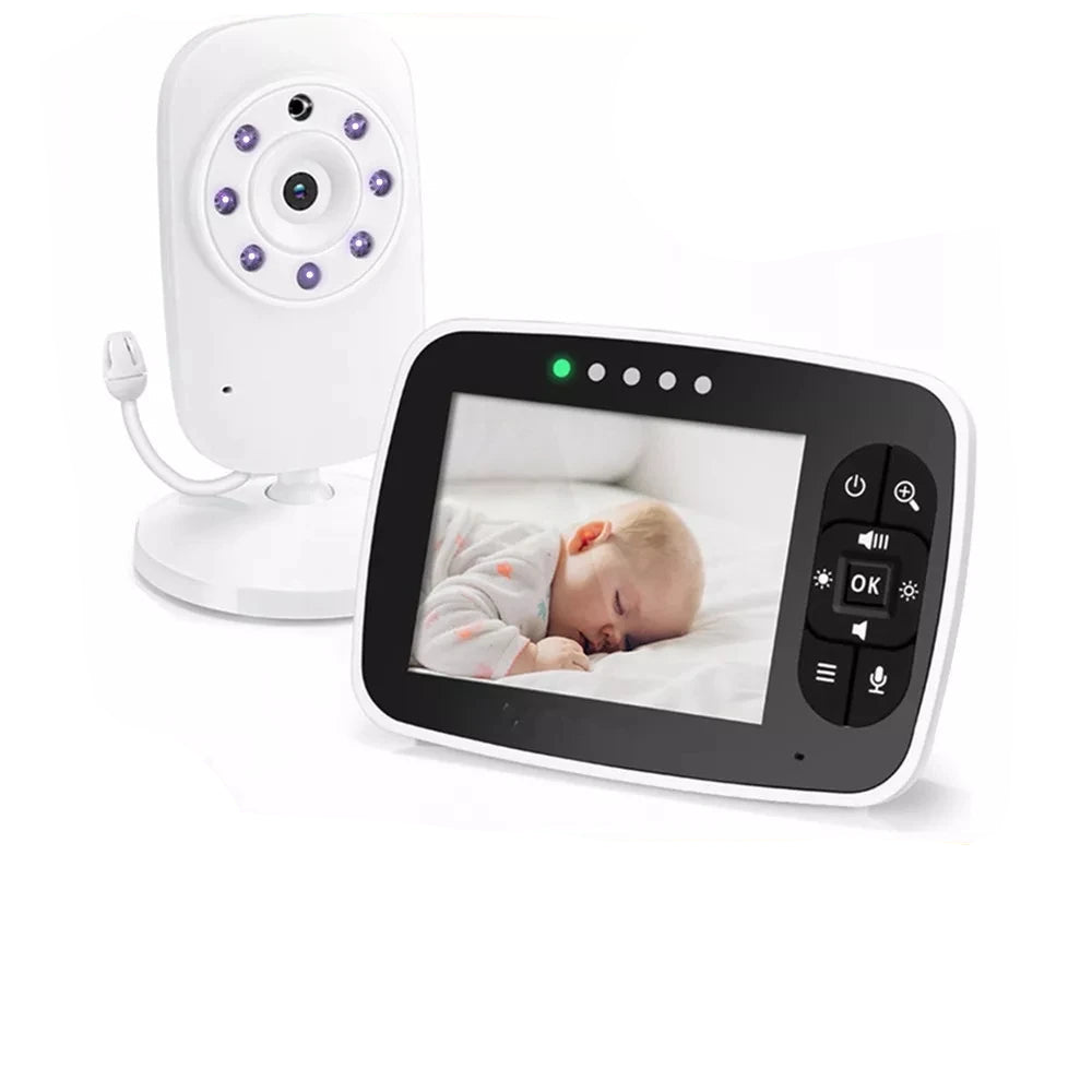 Wireless Baby Monitor with Night Vision Two Way Audio and Temperature Sensor