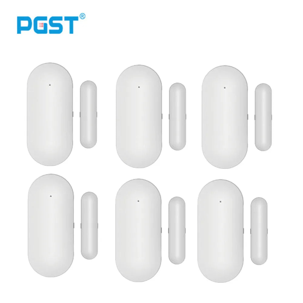 PGST Window Door Sensor for All 433mhz Wireless Home Alarm Security Smart Gap Sensor to Detect Open Door - Home Smart Direct