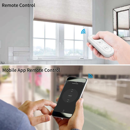 Smart Curtain Switch Module with Remote and App Control