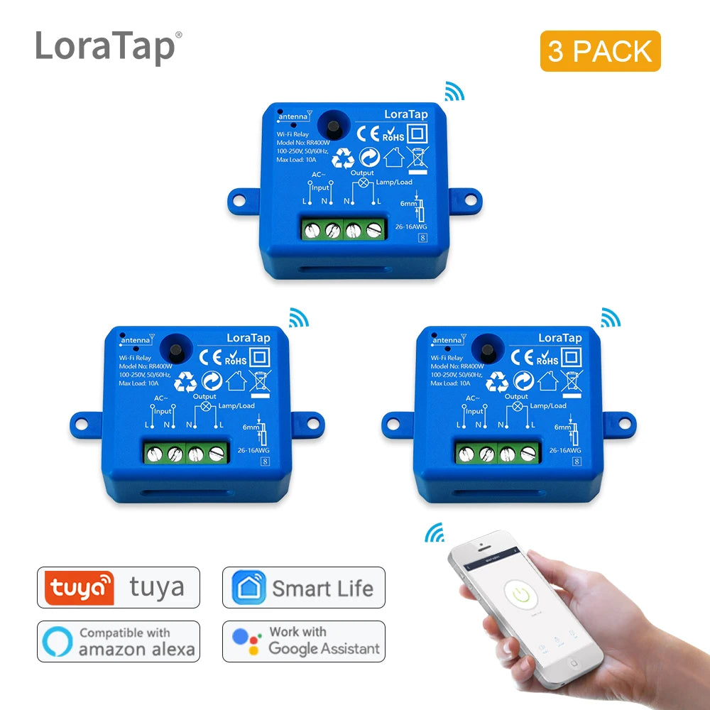 Smart WiFi Switch with App Remote Timer and Voice Control