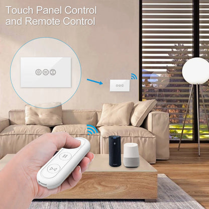 Smart WiFi Curtain Switch with Remote Control