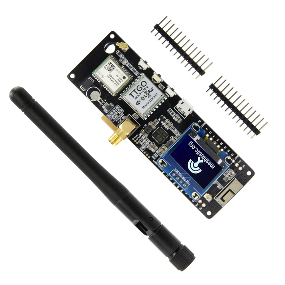LoRa WiFi Bluetooth GPS Development Board with OLED Screen
