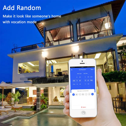 Smart WiFi Switch with App Remote Timer and Voice Control
