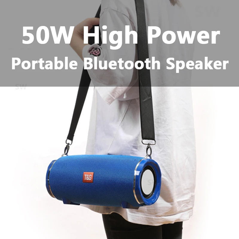 Bluetooth Outdoor Waterproof Portable Speaker with Subwoofer - Home Smart Direct