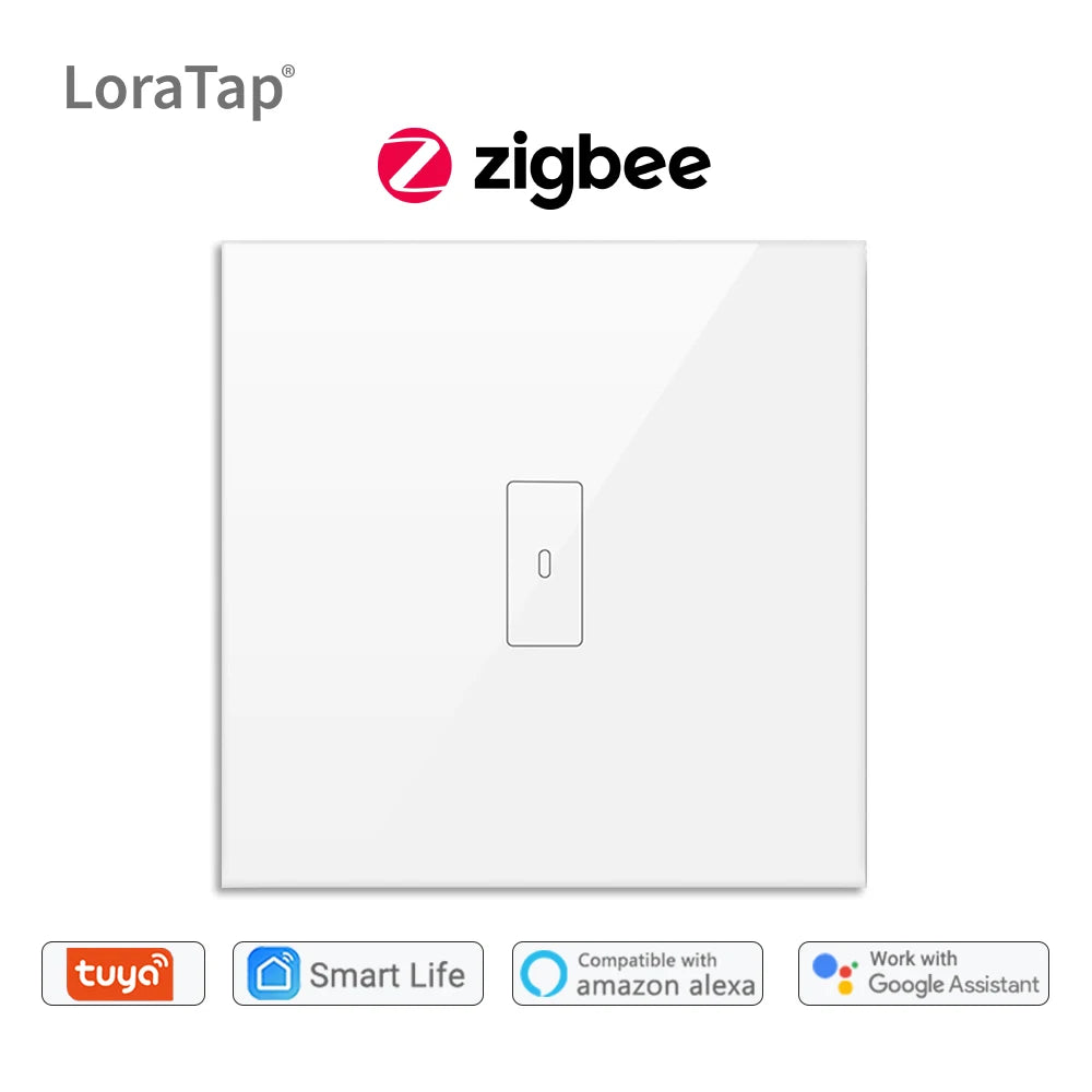 Smart Home ZigBee EU Boiler Water Heater Switch 4400W Tuya App Remote Control ON OFF Timer Voice Control Google Home Alexa MQTT - Home Smart Direct