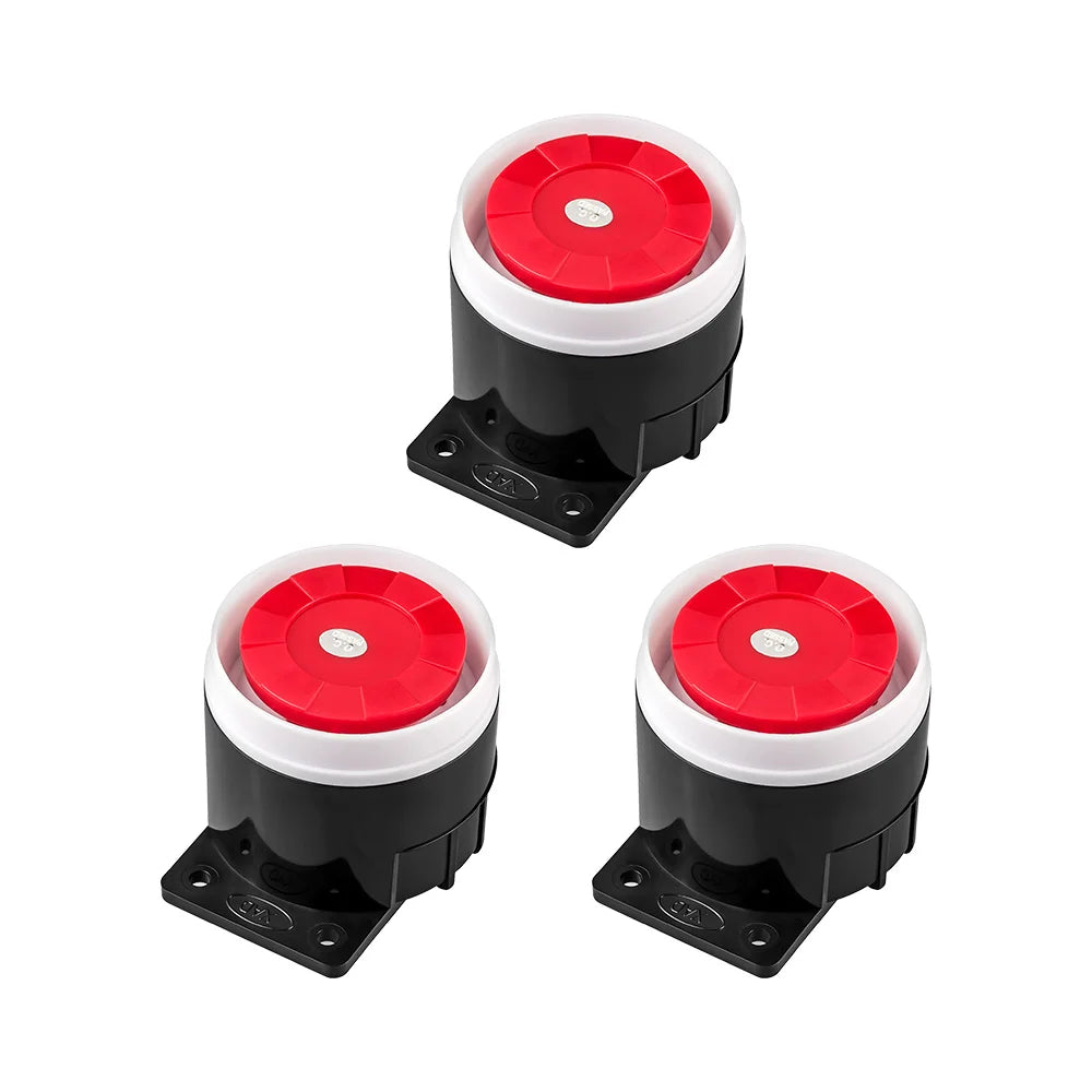 KERUI Mini Wired Siren Horn For Wireless Home Alarm Security System 120 dB Loudly Siren - Home Smart Direct