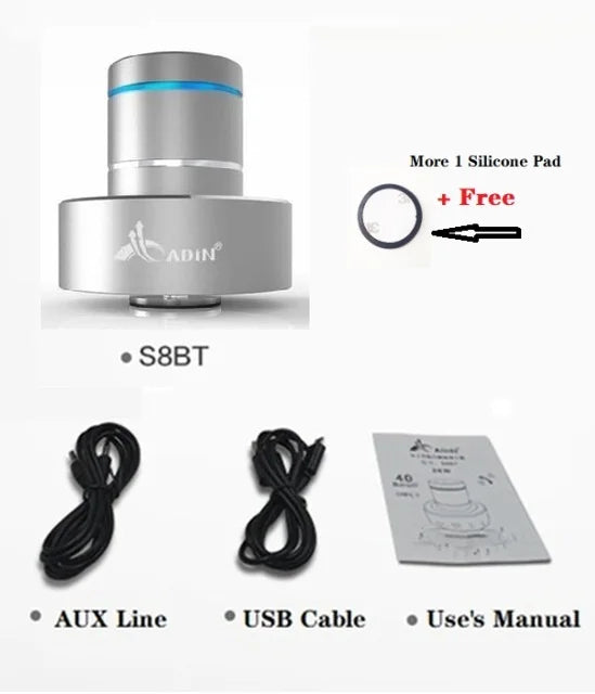 Adin Vibro Bluetooth Speaker with Vibration Effect Subwoofer - Home Smart Direct