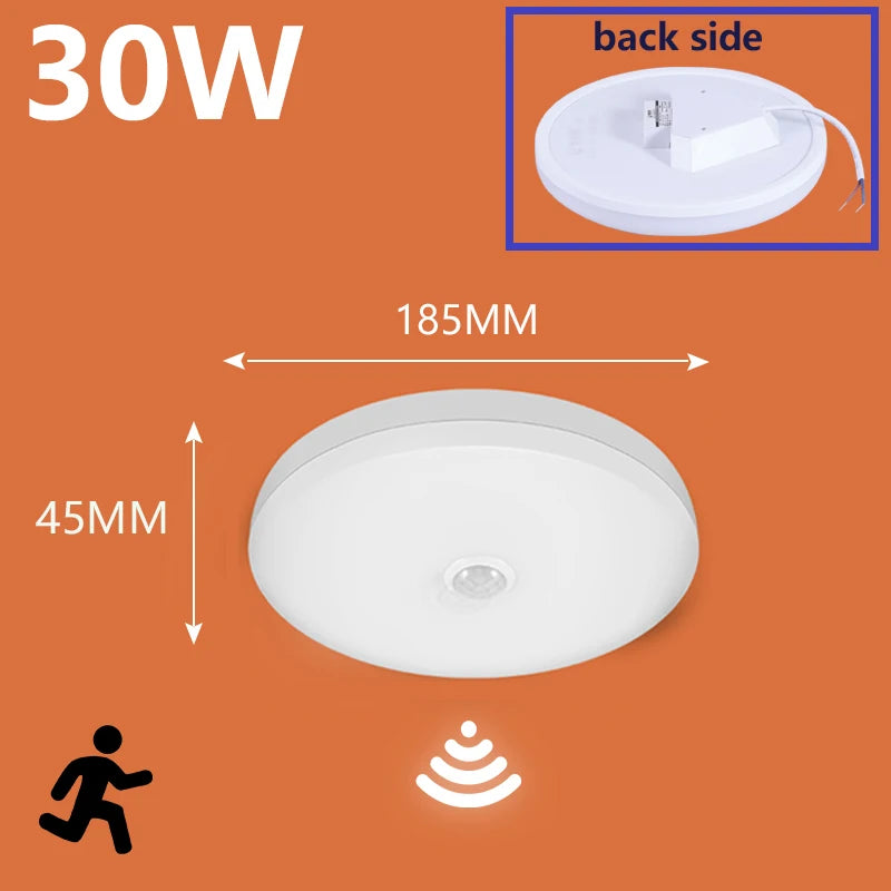 LED Motion Sensor Ceiling Light for Hallway Stairs and Walls - Home Smart Direct