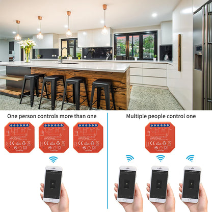 LoraTap Tuya ZigBee 3.0 Light Relay Module Smart Life Google Home Alexa App Remote Control Devices Timer Work with Zigbee2MQTT - Home Smart Direct