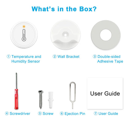 Tuya ZigBee 3.0 Wireless Temperature and Humidity Sensor Works with Home Assistant Smart Life DIY Google Alexa Echo Automation - Home Smart Direct