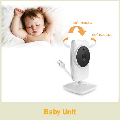 Wireless Baby Monitor with Night Vision Two Way Talk and Security Camera
