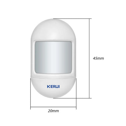 KERUI Wireless Mini PIR Motion Sensor Alarm Detector With magnetic swivel base For G18 W18 Home Security Alarm System - Home Smart Direct