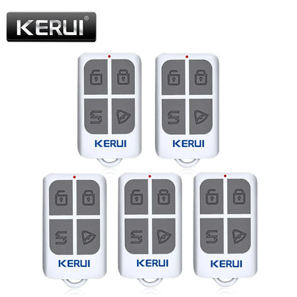 KERUI RC531 Wireless Remote Control 4 Buttons For KERUI GSM PSTN Home Alarm System Portable Key Fobs - Home Smart Direct