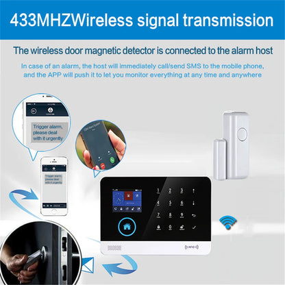 433mhz While Wireless Smart Open Window  to Home Alarm App Notification Alerts - Home Smart Direct