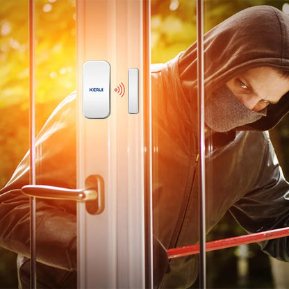 KERUI D025 433MHz Wireless Window Door Magnet Sensor Detector For G18 W18 Home Security Alarm System Burglar An-theft - Home Smart Direct