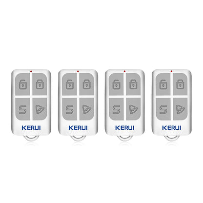 KERUI Wireless High-Performance Portable Remote Control 4 Buttons Keychain For WIFI GSM PSTN Home Security Alarm System - Home Smart Direct