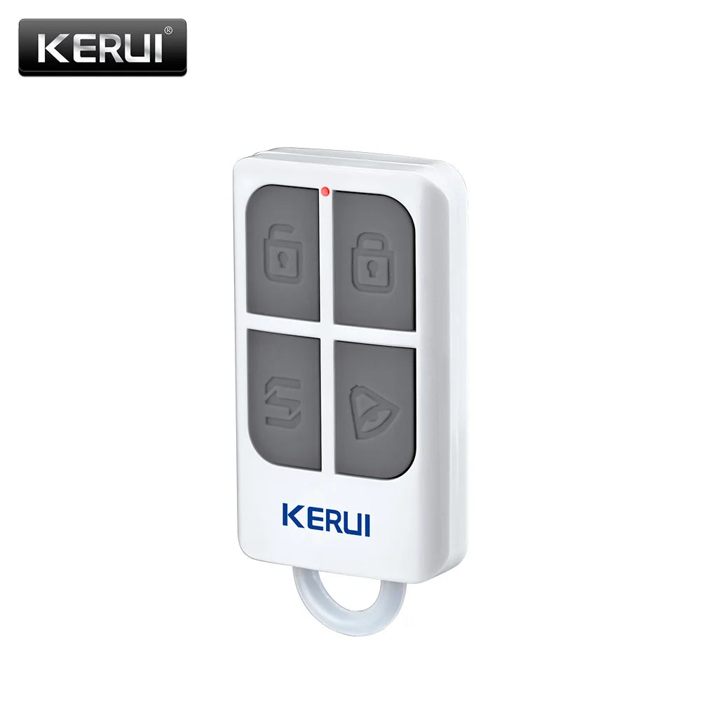 KERUI Wireless High-Performance Portable Remote Control 4 Buttons Keychain For WIFI GSM PSTN Home Security Alarm System - Home Smart Direct