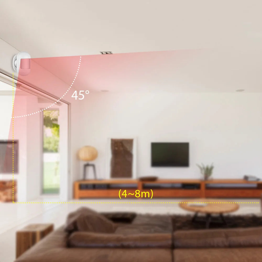 KERUI Wireless Mini PIR Motion Sensor Alarm Detector With magnetic swivel base For G18 W18 Home Security Alarm System - Home Smart Direct