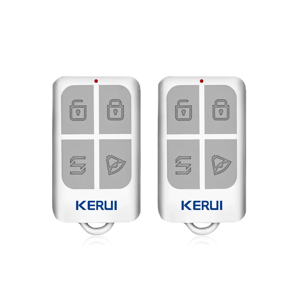KERUI Wireless High-Performance Portable Remote Control 4 Buttons Keychain For WIFI GSM PSTN Home Security Alarm System - Home Smart Direct
