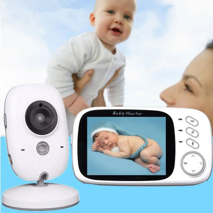 Wireless Baby Monitor with LCD Screen Two Way Talk and Babysitter Camera