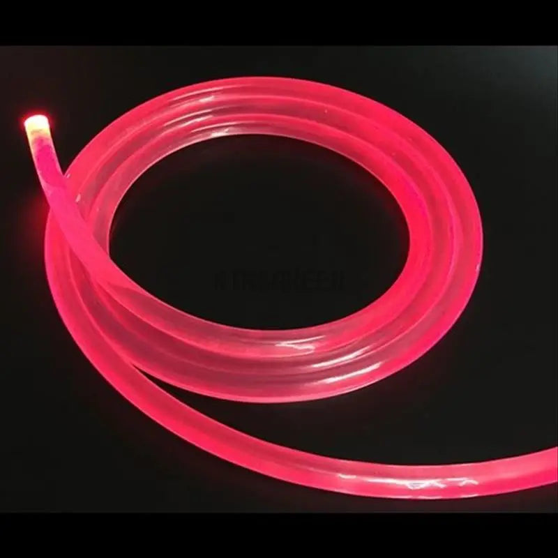 Solid Core Side Glow Fiber Optic Lighting Cable