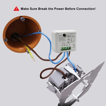 WiFi Relay Switch Socket Module for Smart Home Control