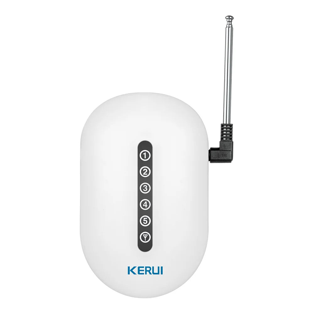 KERUI Wireless Signal Transfer/Signal Repeater Booster Extender Dual Antenna For Home Alarm Security System - Home Smart Direct