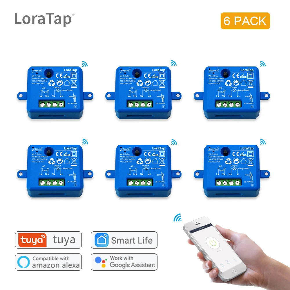 Smart WiFi Switch with App Remote Timer and Voice Control