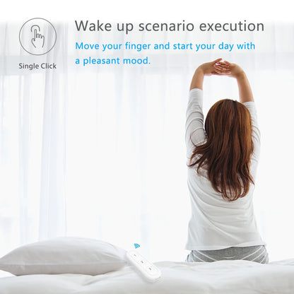 LoraTap Tuya Smart Life Wireless Scene Switch 3 Gang Remote Intelligent Device Linkage Control Home Assistant Support - Home Smart Direct