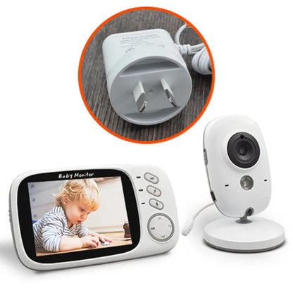 Wireless Baby Monitor with LCD Screen Two Way Talk and Babysitter Camera