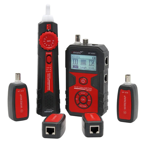 NOYAFA NF-858C Network Cable Tester Trace Line Locator POE BNC Wire Tracker