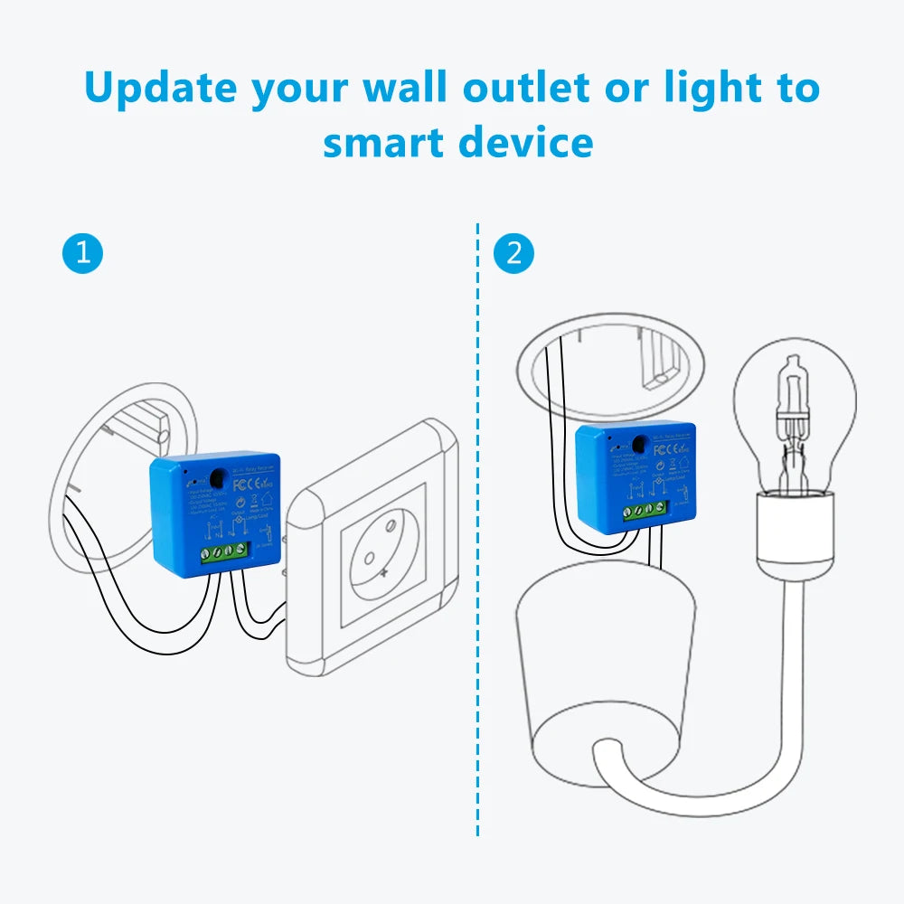 Smart WiFi Switch with App Remote Timer and Voice Control