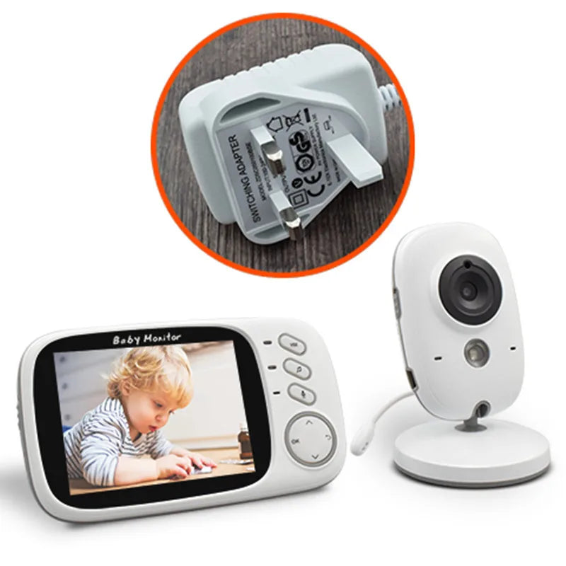 Wireless Baby Monitor with LCD Screen Two Way Talk and Babysitter Camera